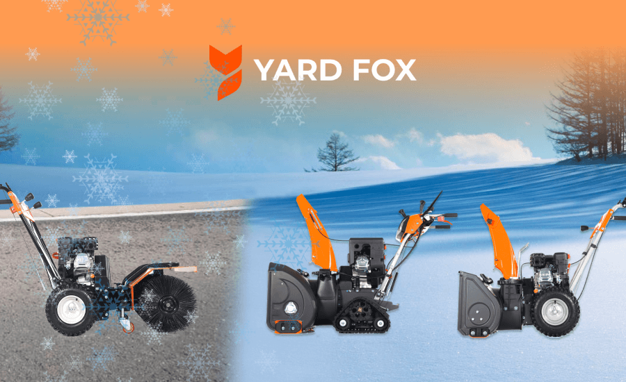 Снегоотбрасыватели и подметальные машины YARD FOX