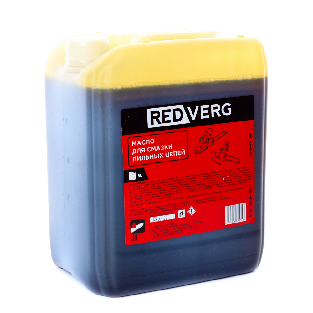 Масло RedVerg для цепи (5л) RD-CH-5L