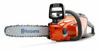 Комплект: Аккумуляторная цепная пила Husqvarna 120i, аккумулятор Husqvarna Bli20 и зарядное устройство Husqvarna QC80