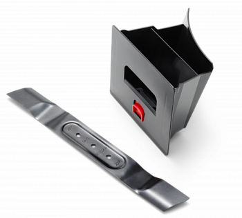 Комплект "заглушка BioClip + нож BioClip" для Husqvarna LC 141Li / LC 141C (5892227-01)