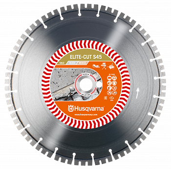 Алмазный диск 300х20,0/25,4 мм Husqvarna Construction ELITE-CUT S45 5798116-10